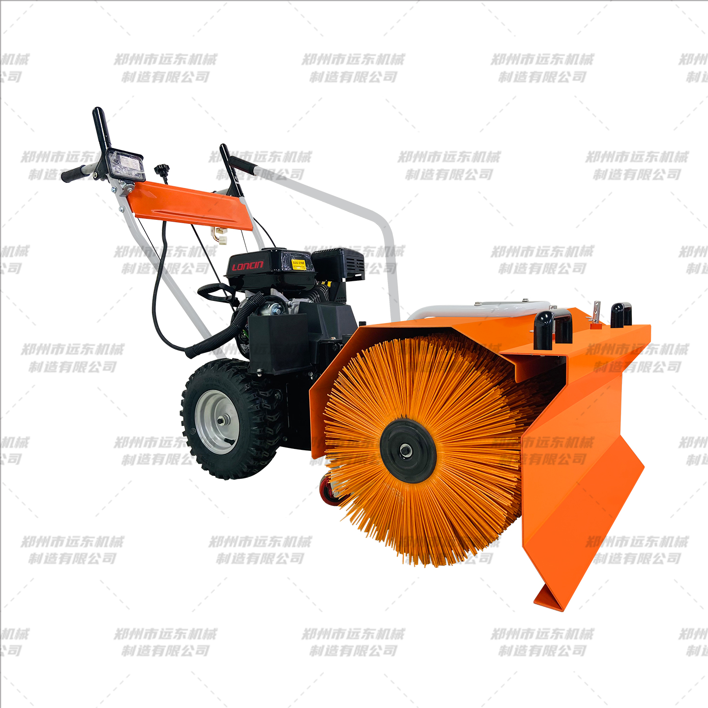 6.5馬力電啟動(dòng)手推式掃雪機(jī)(圖1)