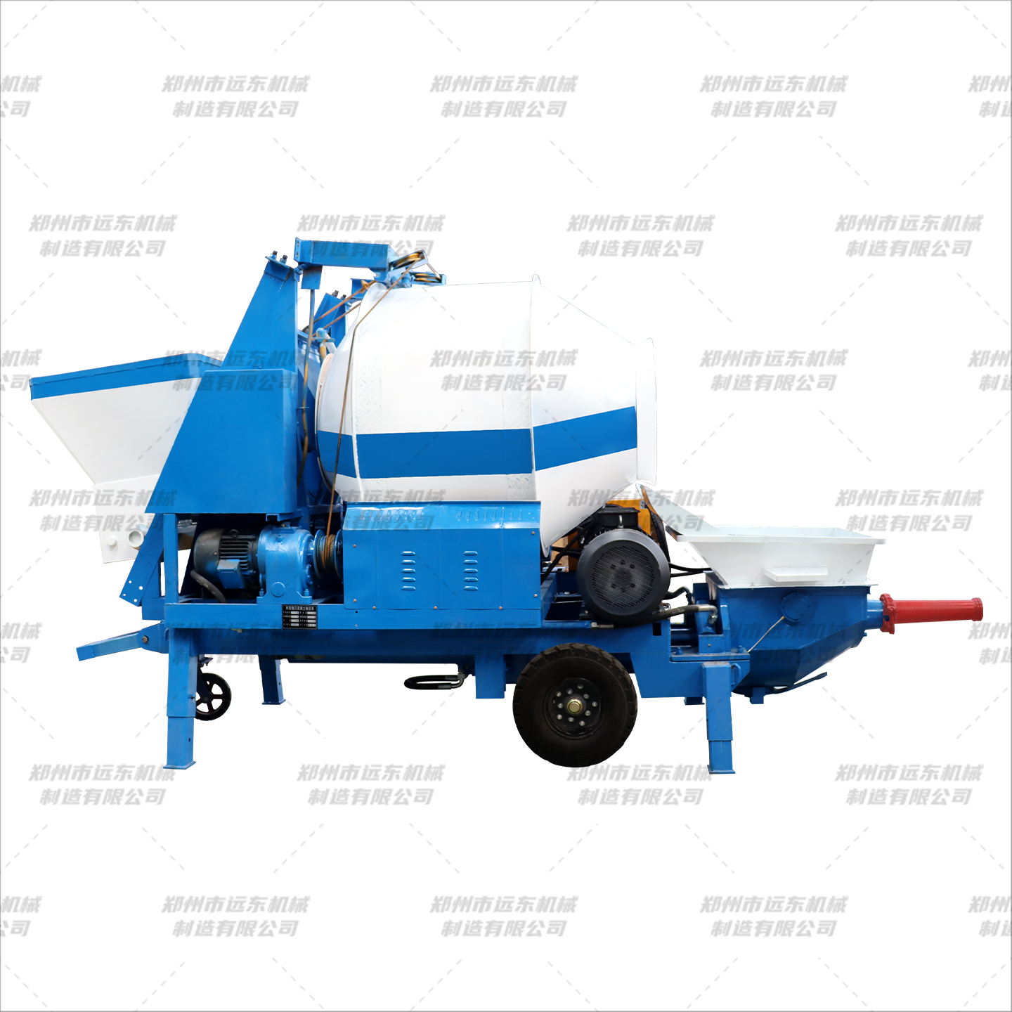 混凝土攪拌輸送一體機(jī)(圖3)